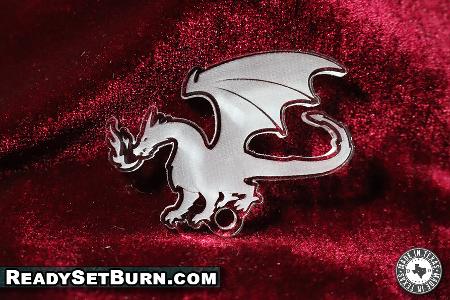 Dragon Keychains - 100% Locally Made, Handcrafted, Custom Acrylic Keychain