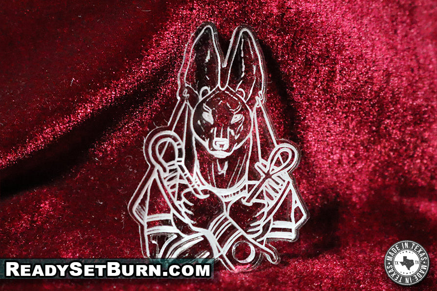 Anubis Keychain - 100% Locally Made, Handcrafted, Custom Acrylic Keychain