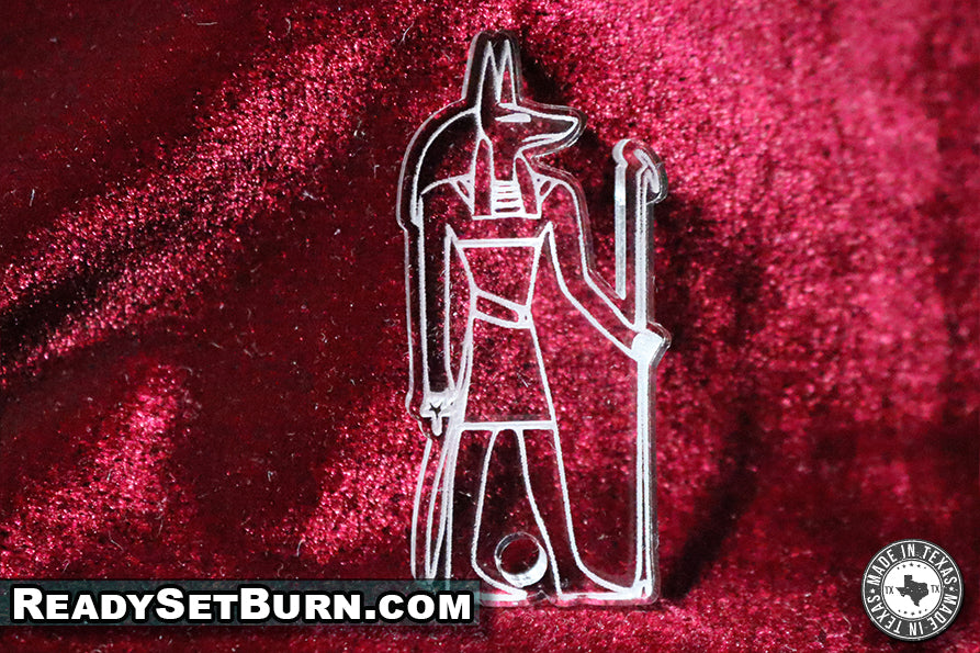 Anubis Keychain - 100% Locally Made, Handcrafted, Custom Acrylic Keychain