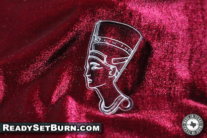 Nefertiti - 100% Locally Made, Handcrafted, Custom Acrylic Keychain