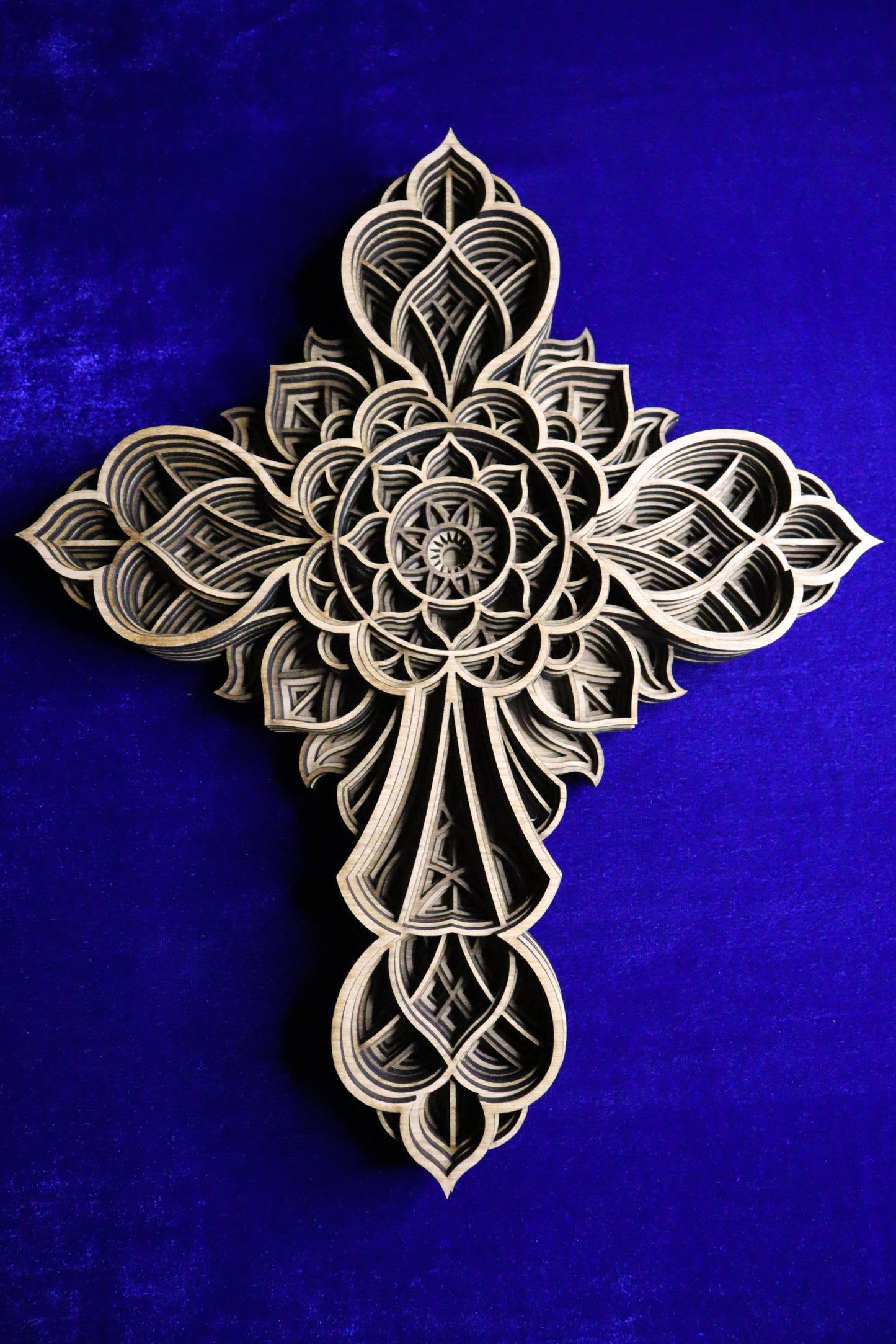 Celtic Cross - 100% Locally Made, Handcrafted, Custom Mandala Wall Art