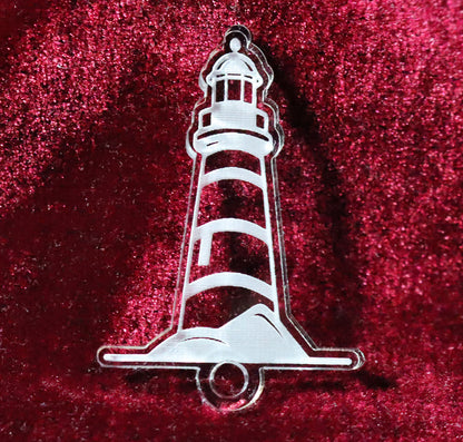 Lighthouse 4 - 100% Locally Made, Handcrafted, Custom Acrylic Keychain