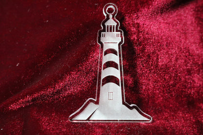 Lighthouse 5 - 100% Locally Made, Handcrafted, Custom Acrylic Keychain